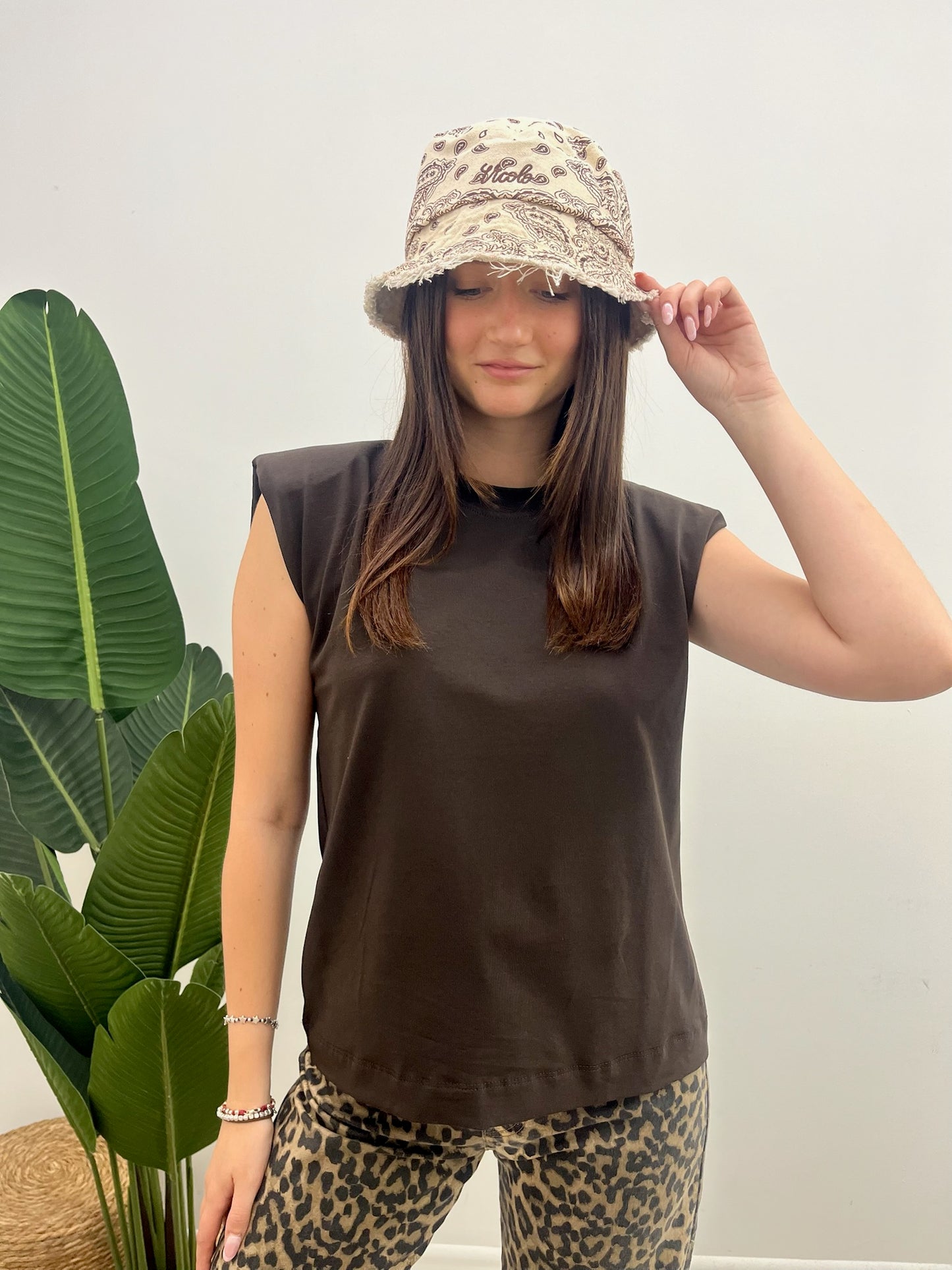 Vicolo - Cappello Bucket Paisley