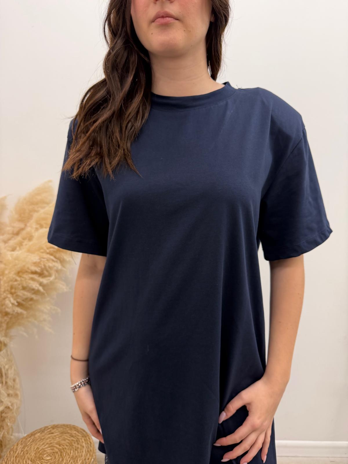 Haveone - Abito Pizzo+Tshirt