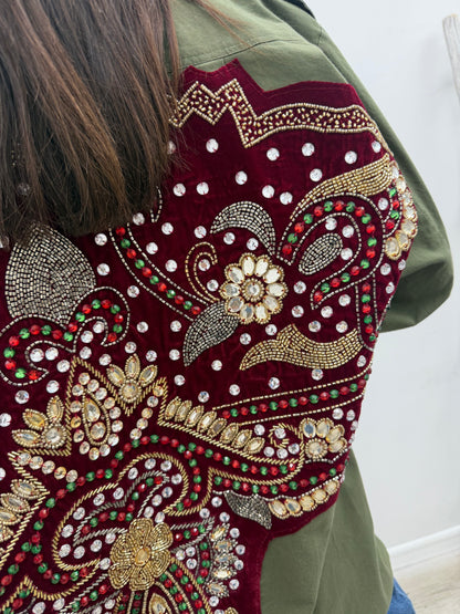 Susy Mix - Camicia Military Jewel