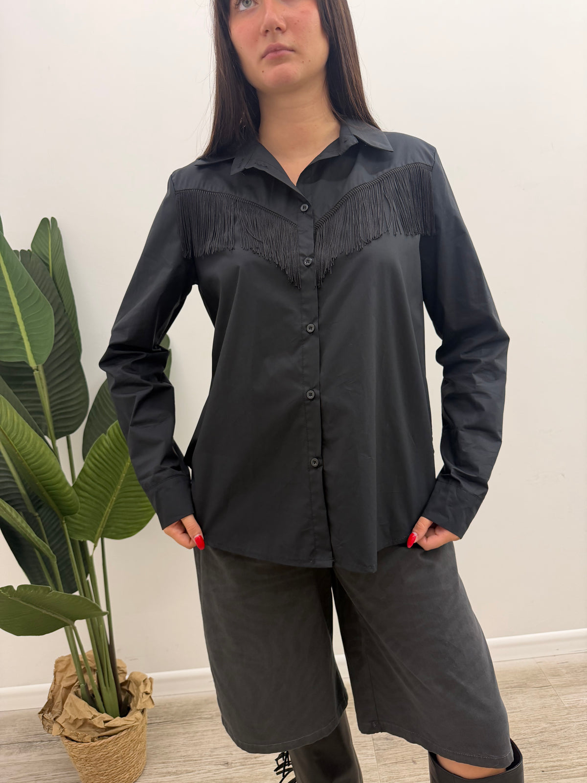 Susy Mix - Camicia Frangia