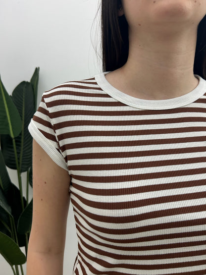 Tensione In - Tshirt Costina Rigata
