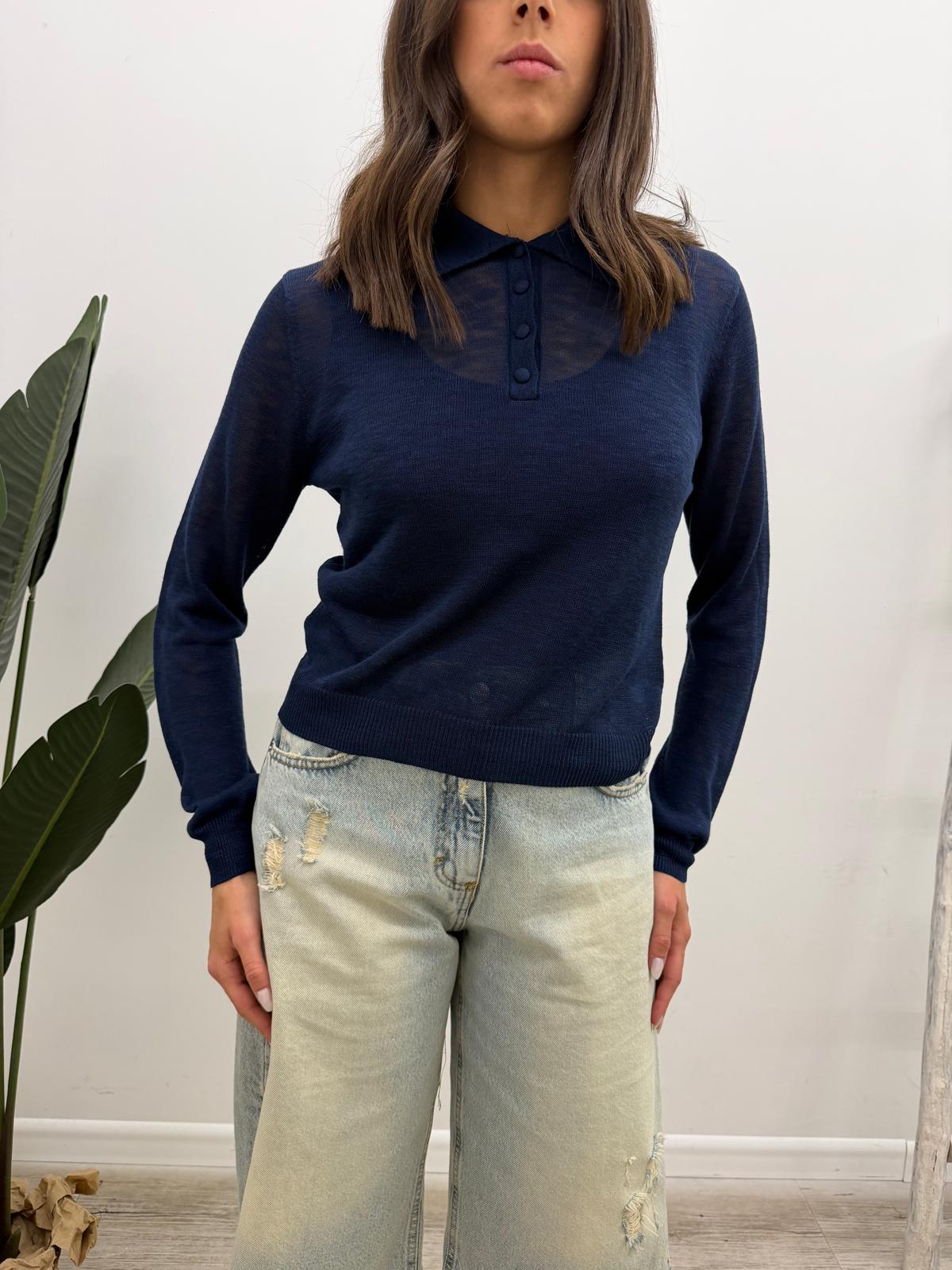 Tensione In - Pull Polo Fiammato