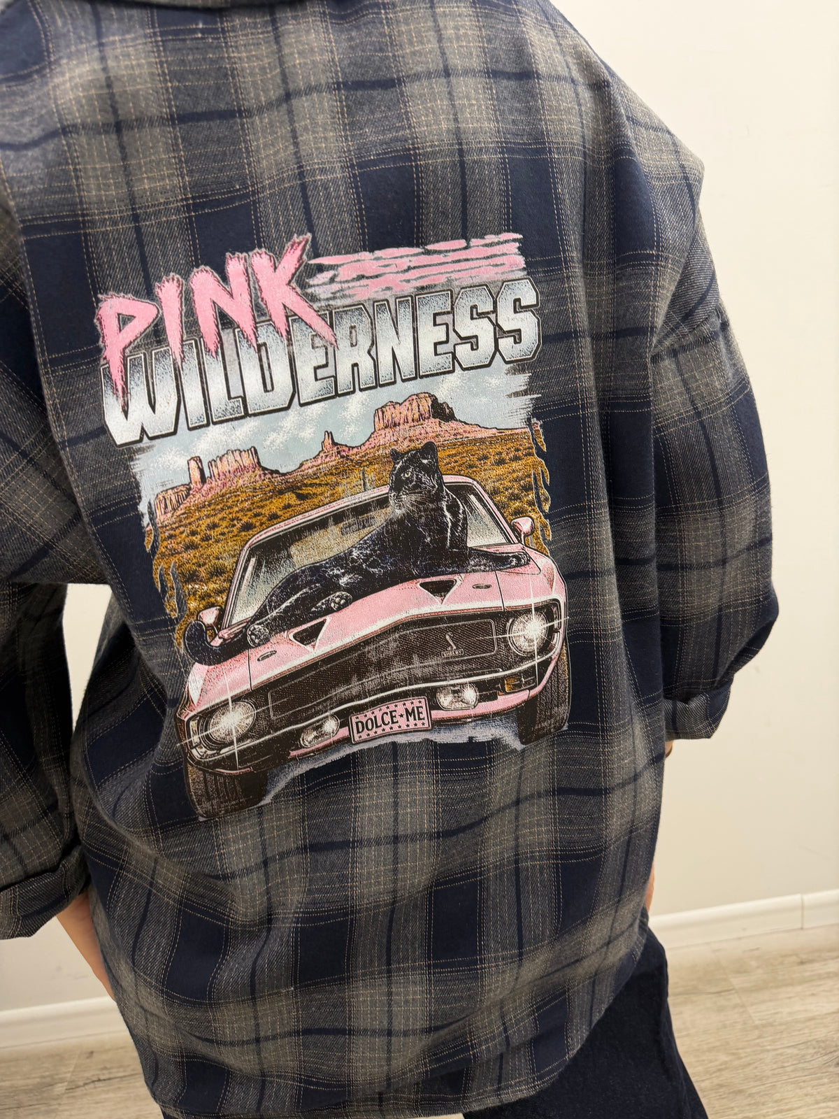 Susy Mix - Camicia Check Stampa