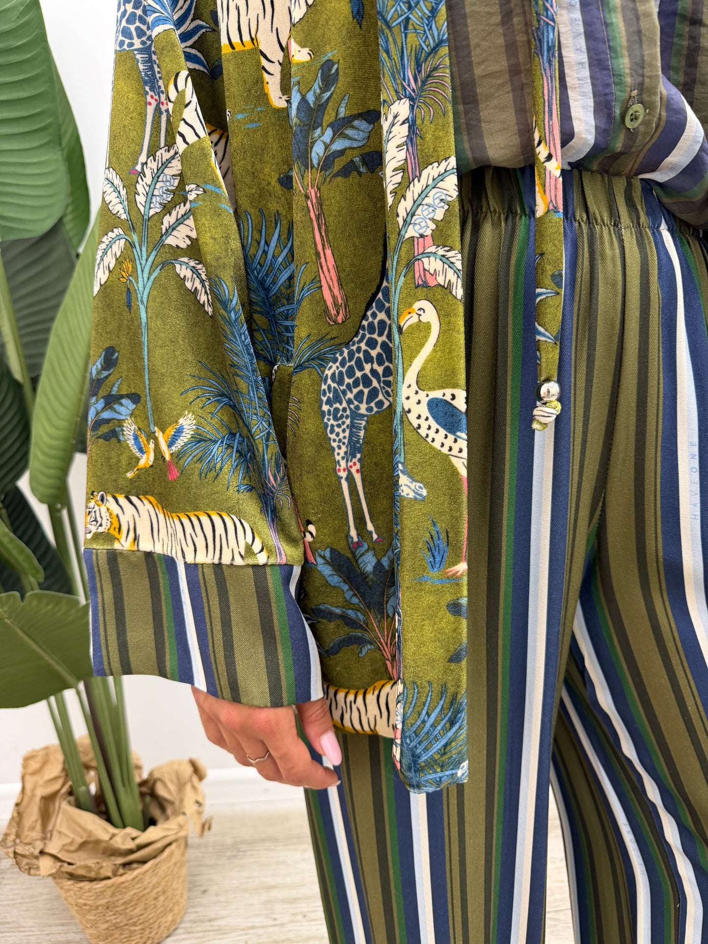 Haveone - Kimono Stampa Jungle