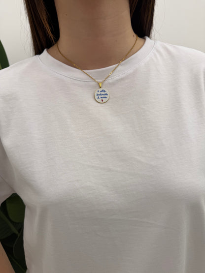 Haveone - Tshirt Collana Mare Bianca