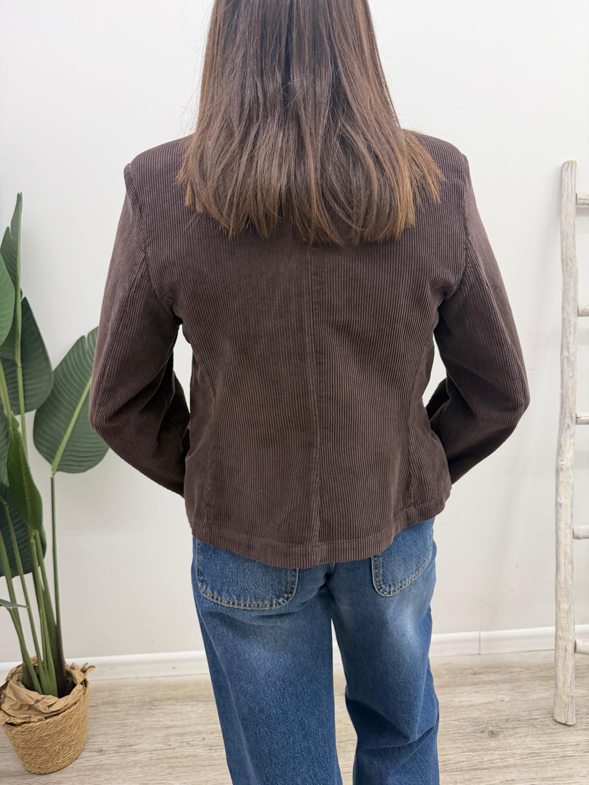 Tensione In - Blazer Cropped Velluto