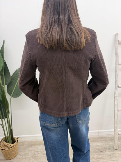 Tensione In - Blazer Cropped Velluto