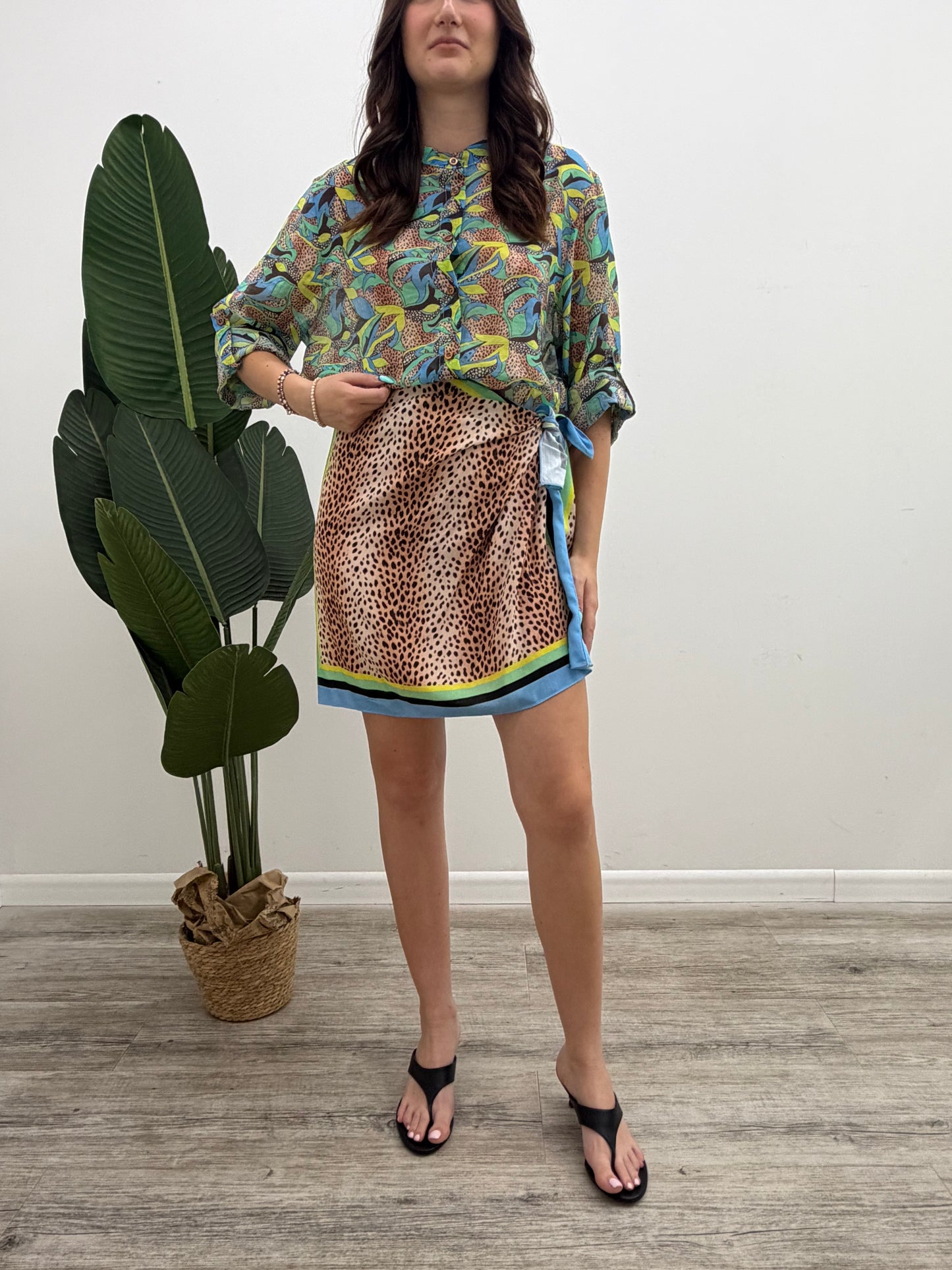 Haveone - Minigonna Cheetah