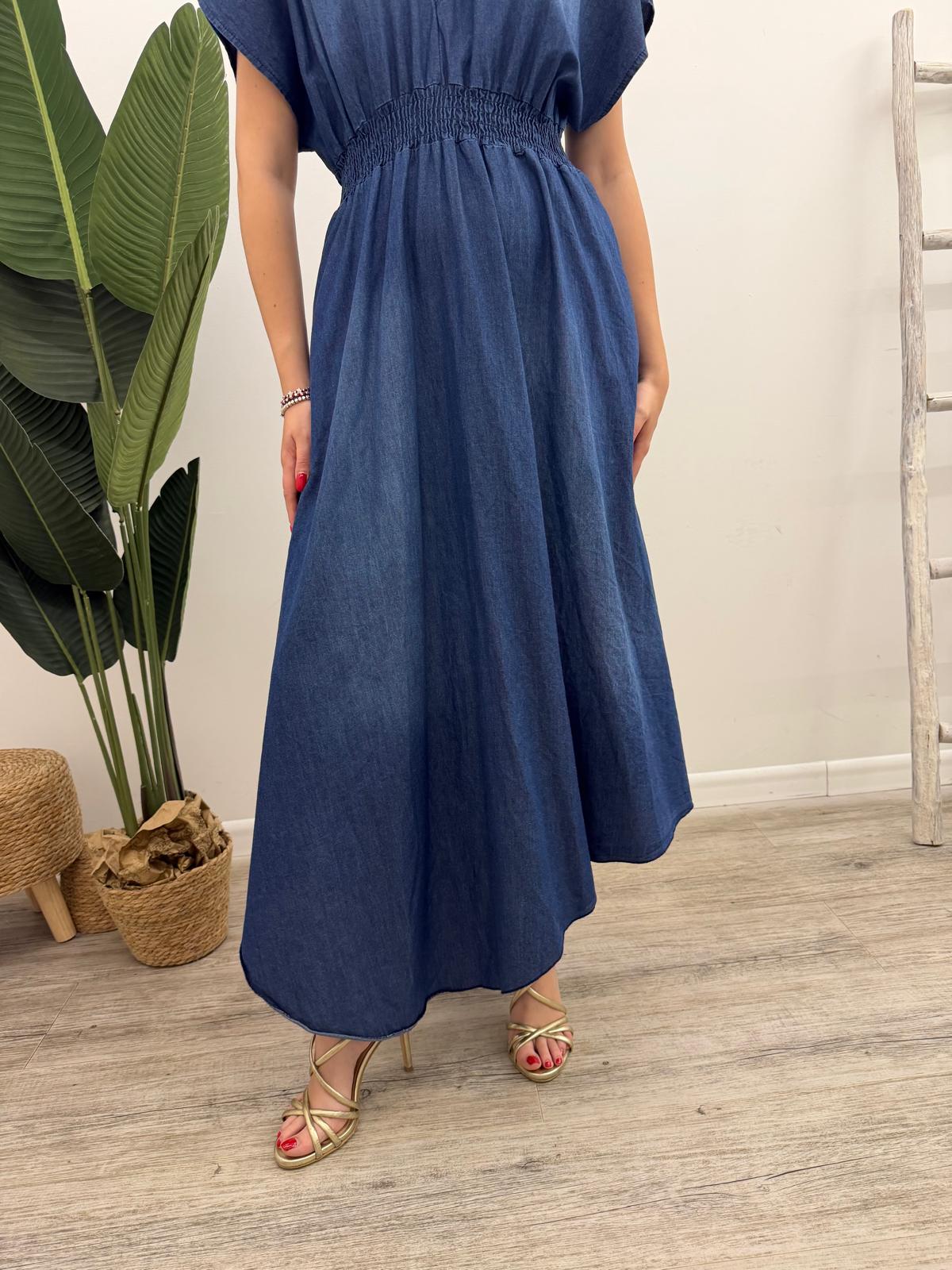 Susy Mix - Abito Chambray Impero