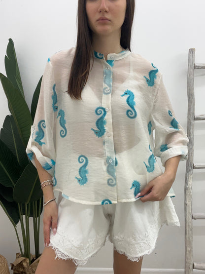 Haveone - Camicia Seahorse