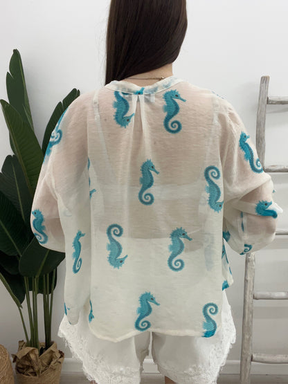 Haveone - Camicia Seahorse