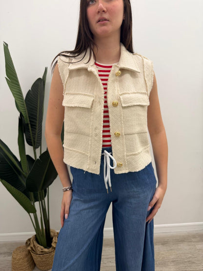Vicolo - Gilet Chanellina