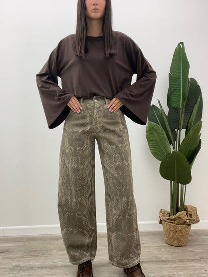 Haveone - Pantalone Bella Pitonato