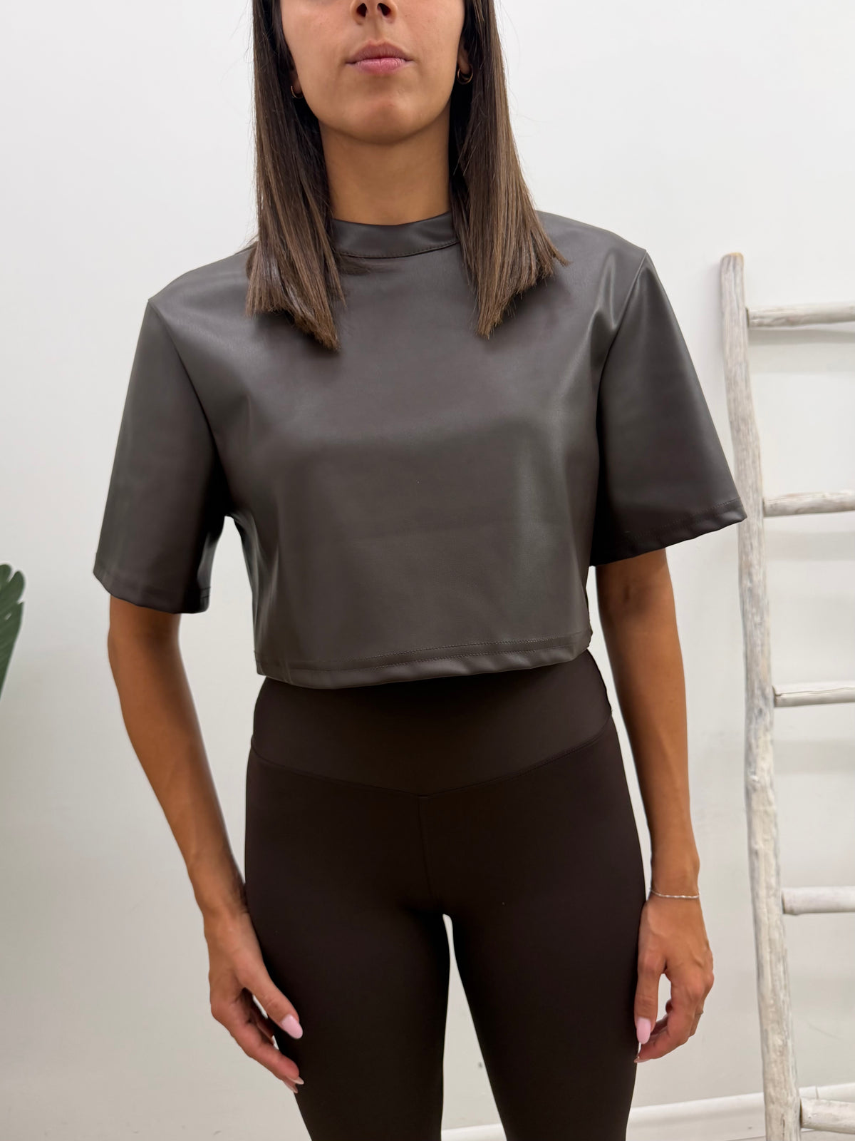 Vicolo - Blusa Ecopelle