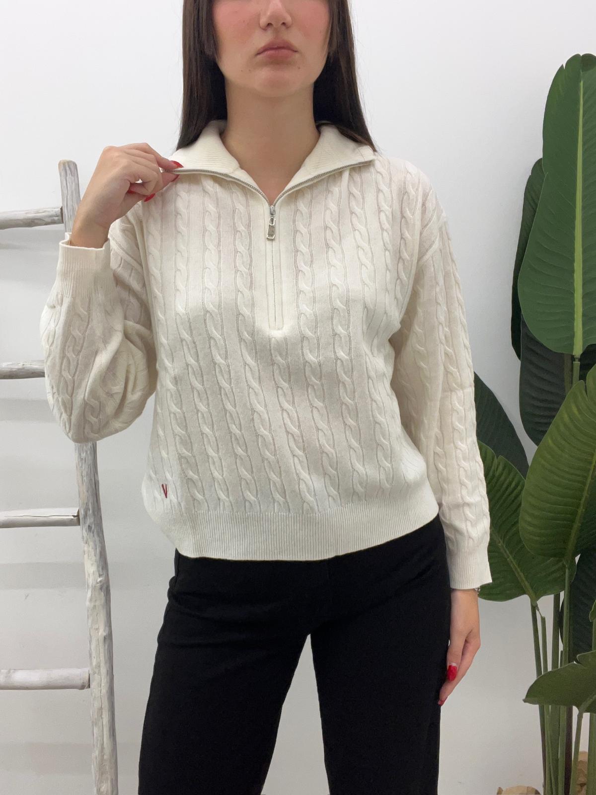 Vicolo - Pull Zip Lana