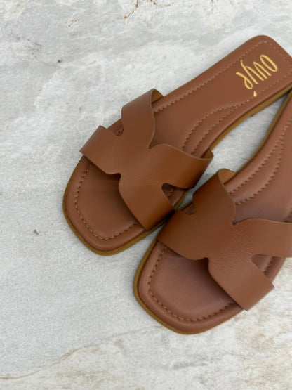 Ovyé - Ciabatta Flat Pelle