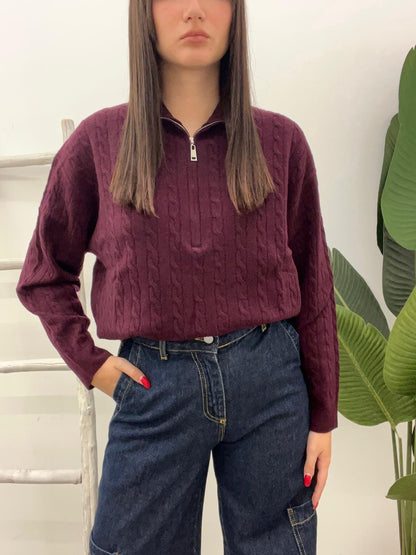 Vicolo - Pull Zip Lana