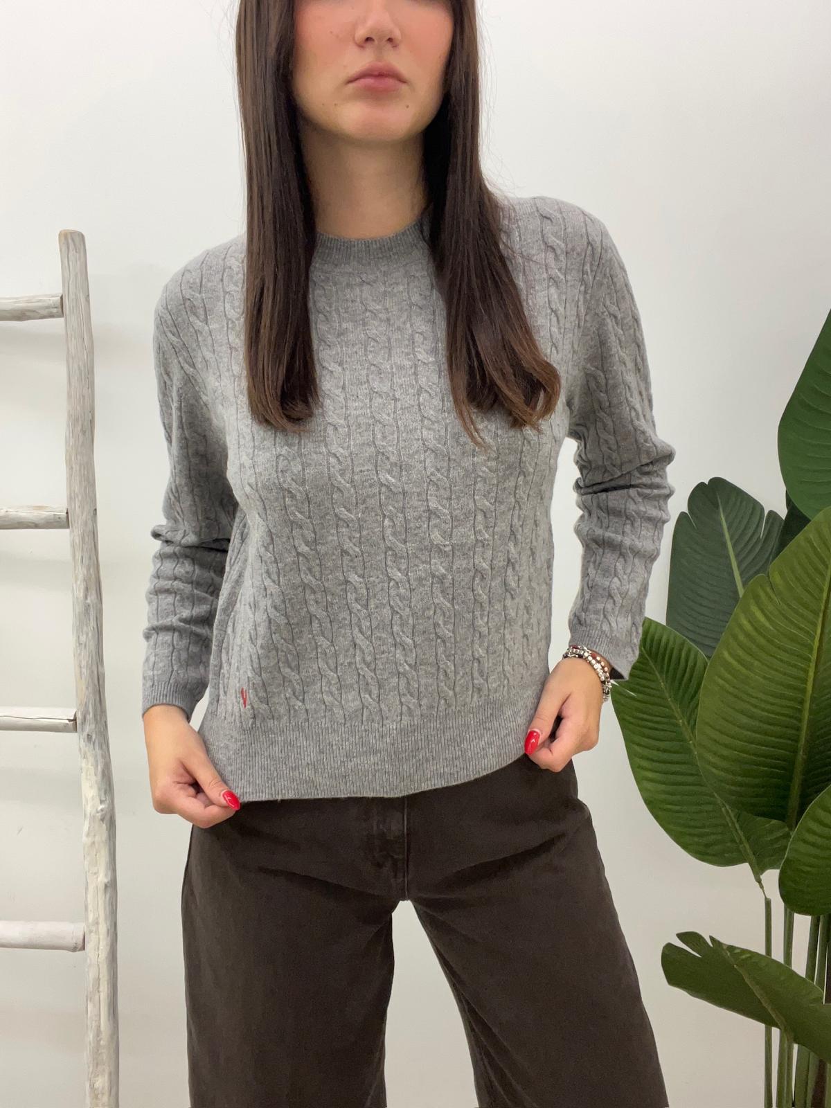 Vicolo - Pull Trecce Lana