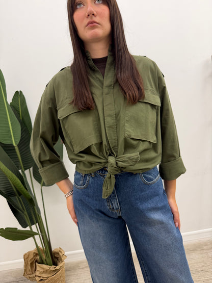 Susy Mix - Camicia Military Jewel