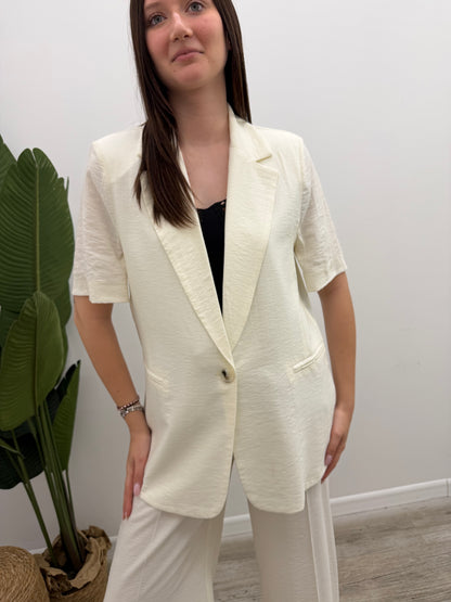 Haveone - Blazer Crinkle Manica Corta