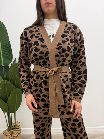 Kontatto - Cardigan Maculato Lurex