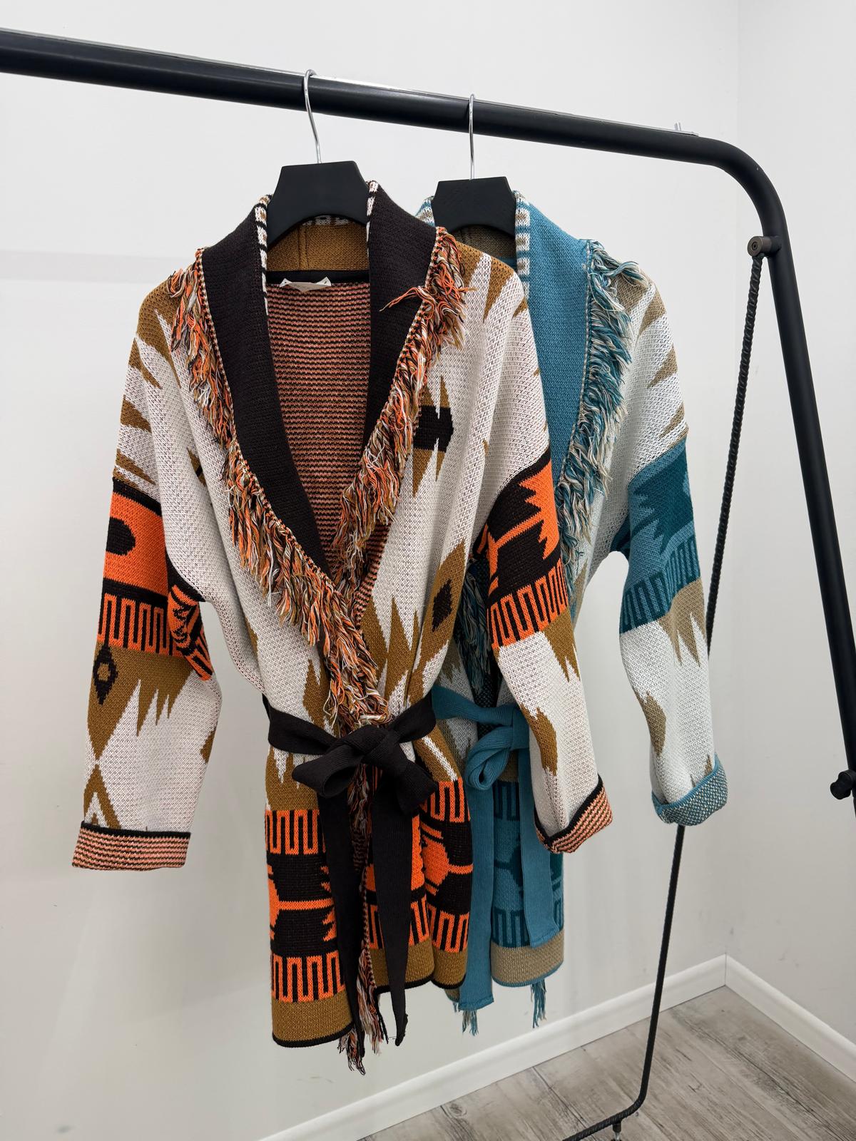 Vicolo - Cardigan Alanui Frangette