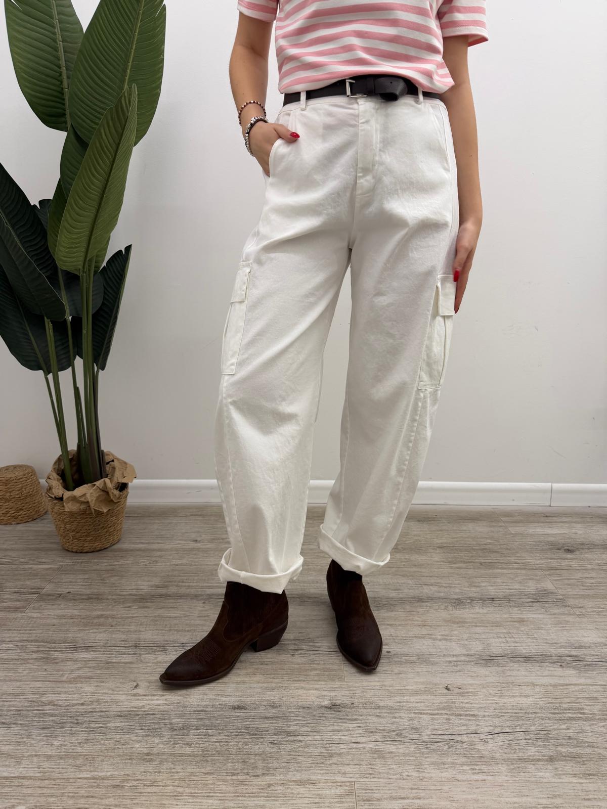 Susy Mix - Pantalone Cargo Cintura