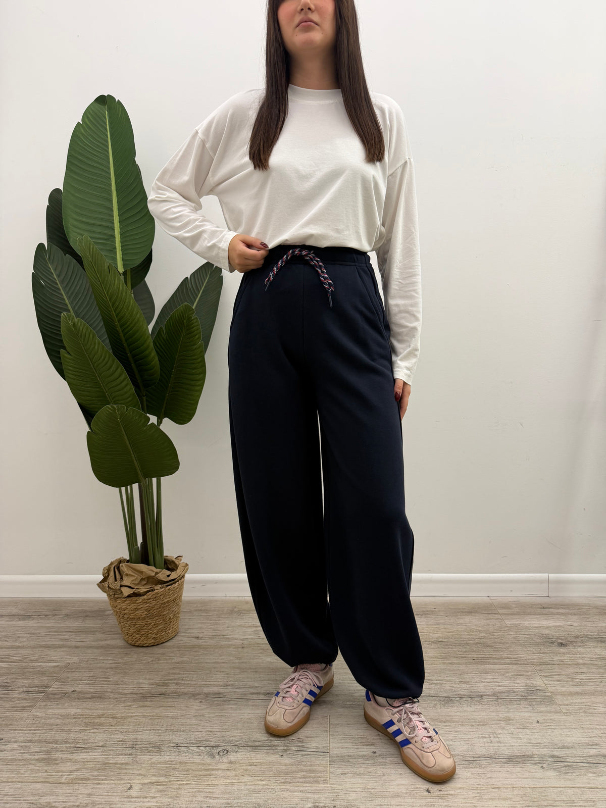 Haveone - Pantalone Inserto Check