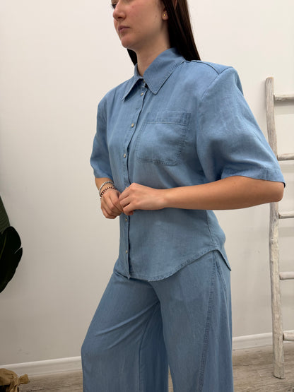 Haveone - Camicia Chambray Spalline