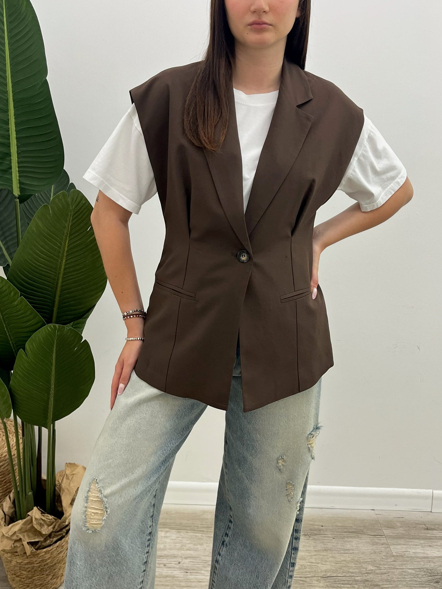 Vicolo - Blazer Smanicato