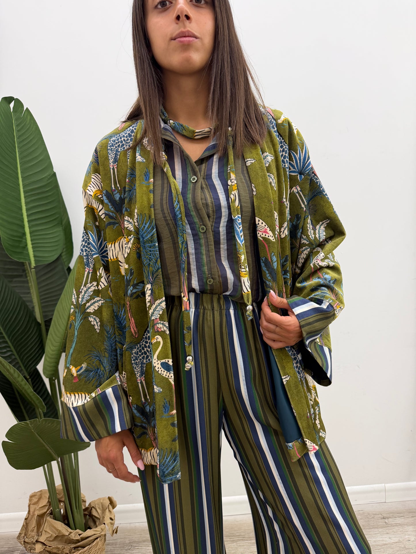Haveone - Kimono Stampa Jungle