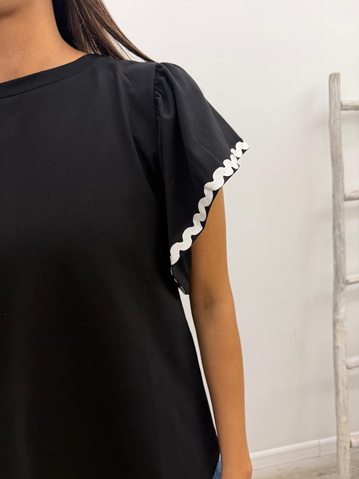 Susy Mix - Tshirt Volant Onde