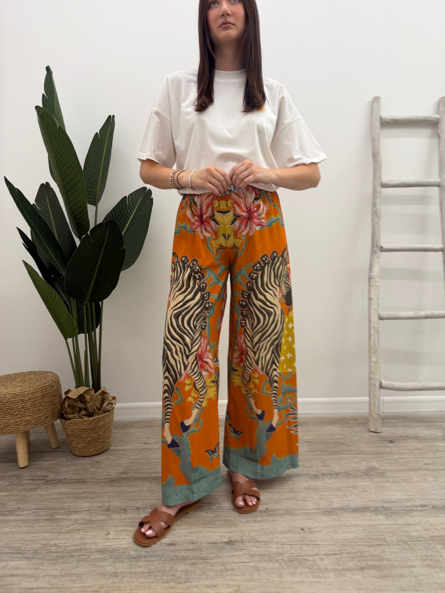 Haveone - Pantalone Eden Zebra