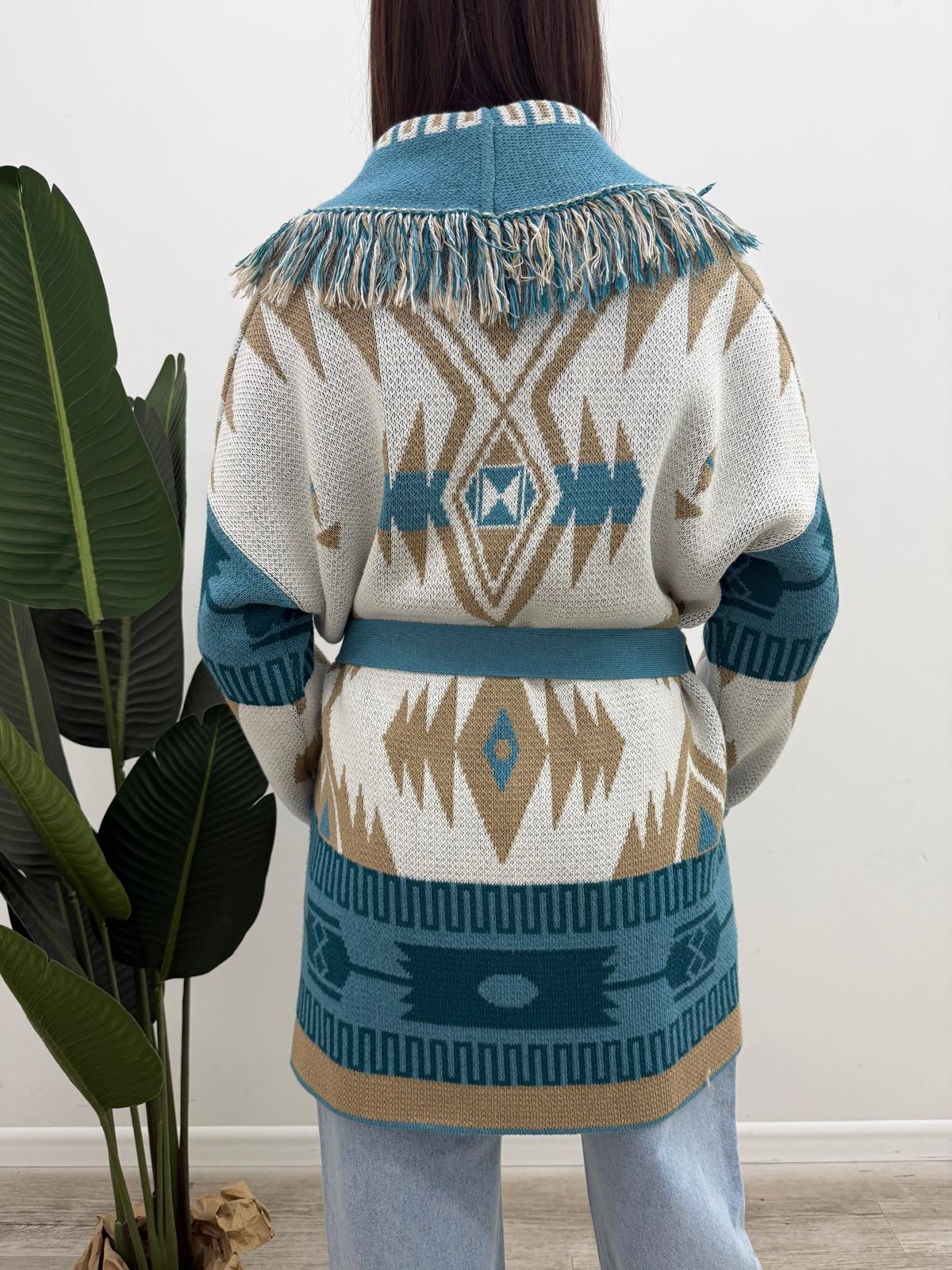 Vicolo - Cardigan Alanui Frangette