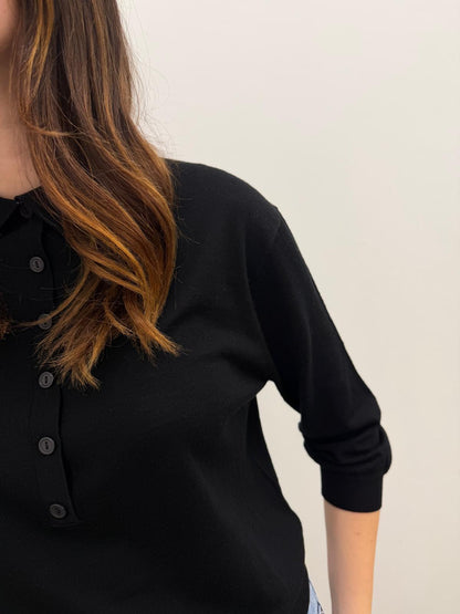 Vicolo - Pull Colletto Bottoni