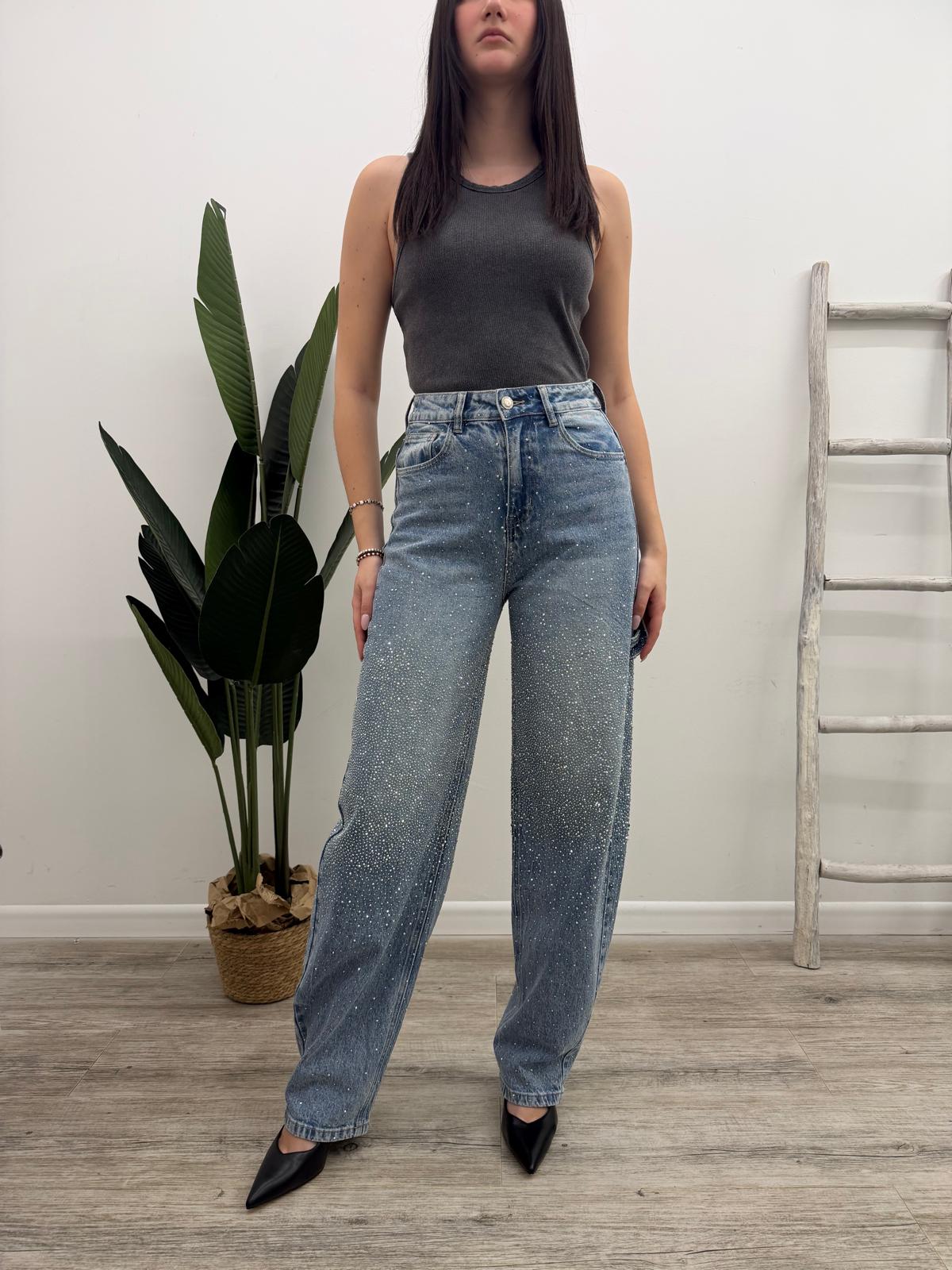 Susy Mix - Jeans Worker Strass