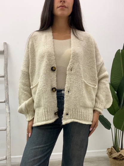 Haveone - Cardigan Bottoni