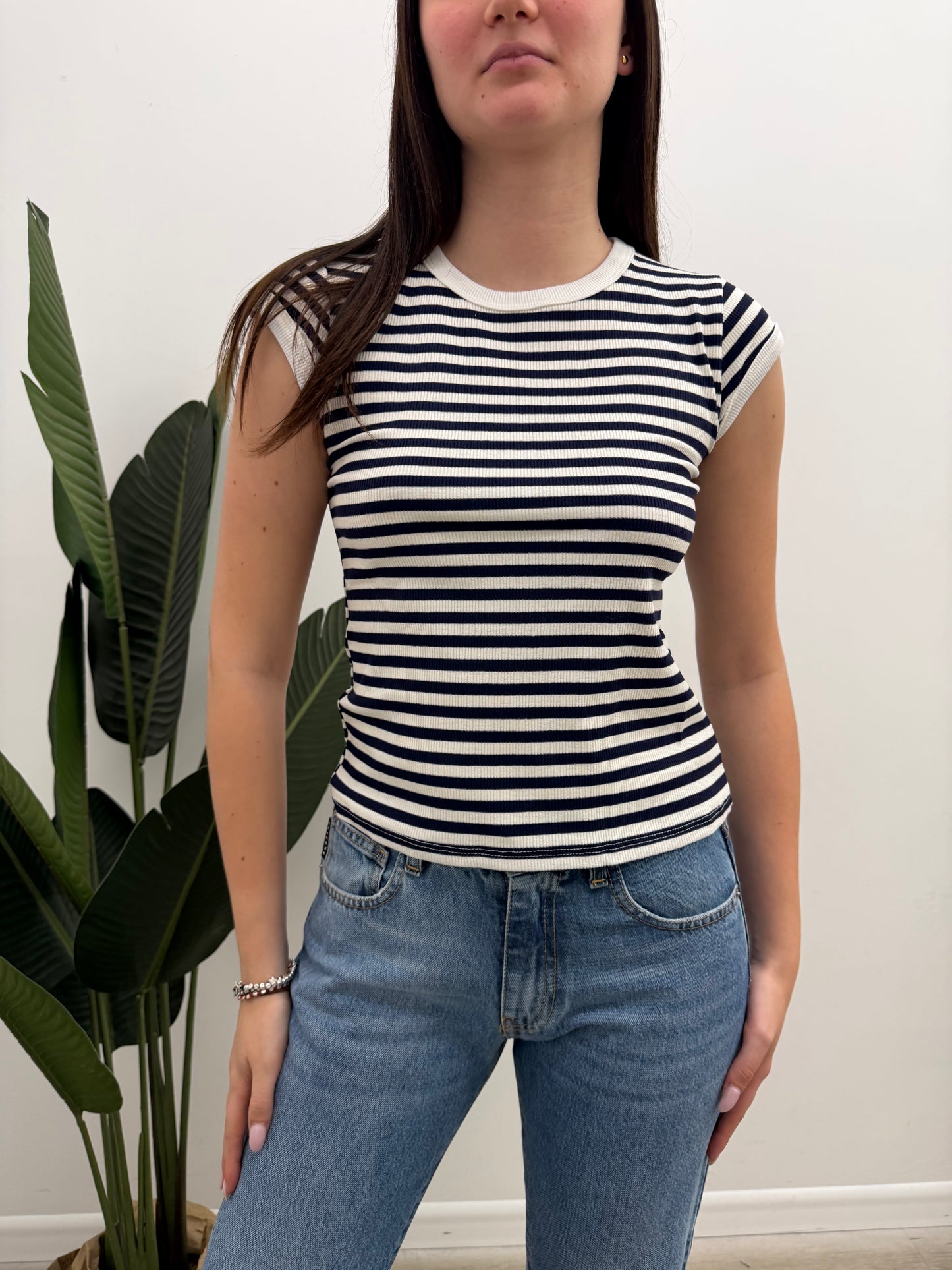 Tensione In - Tshirt Costina Rigata