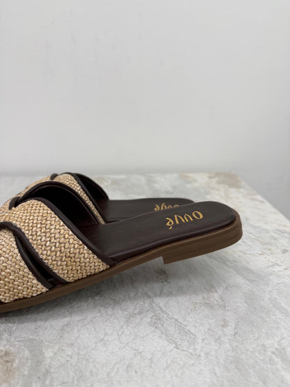 Ovyé - Ciabatta Flat Rafia