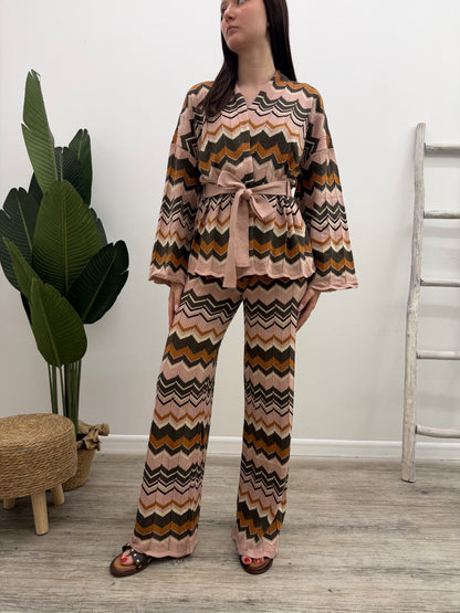 Vicolo - Pantalone Chevron