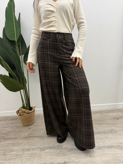 Susy Mix - Pantalone Palazzo Quadri