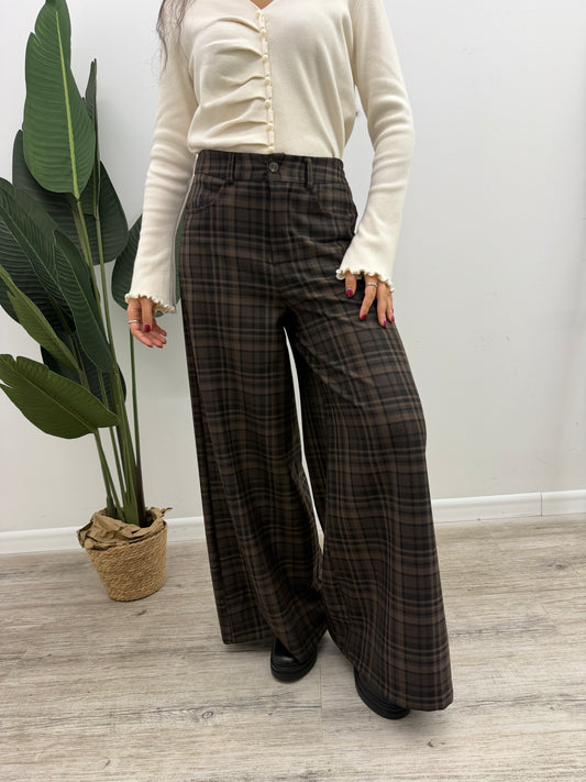 Susy Mix - Pantalone Palazzo Quadri