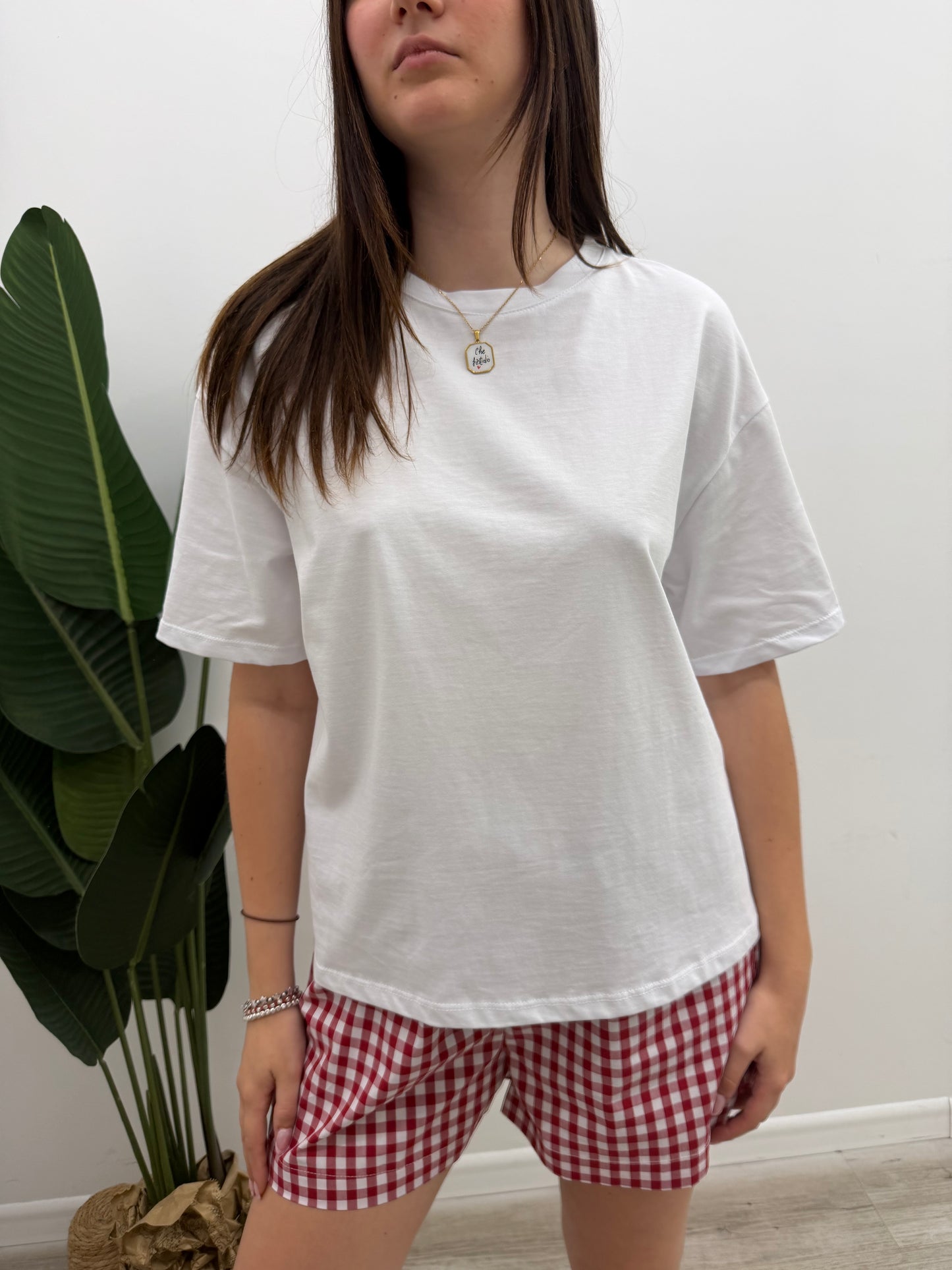 Haveone - Tshirt Collana Fastidio Bianca