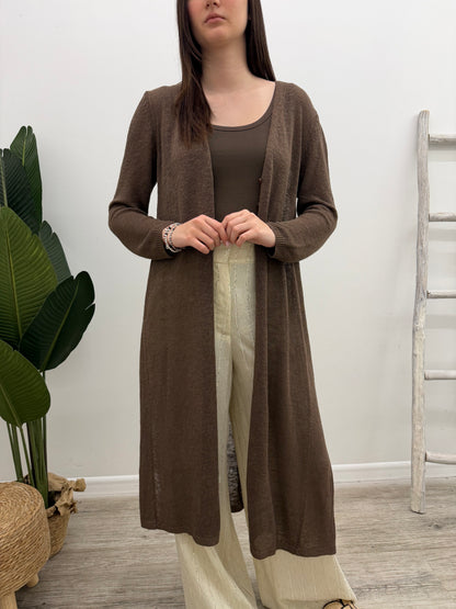 Vicolo - Cardigan Lungo Spacchi
