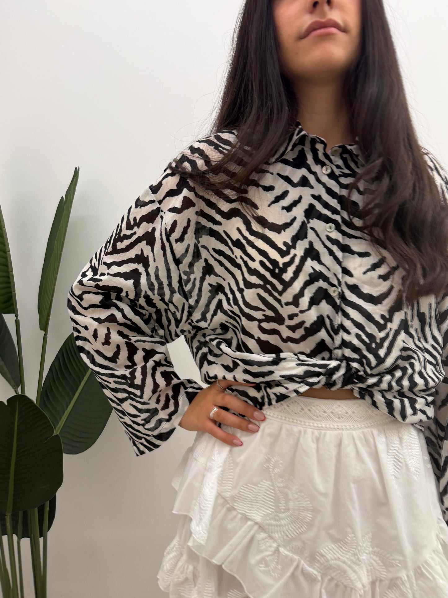 Tensione In - Camicia Zebrata