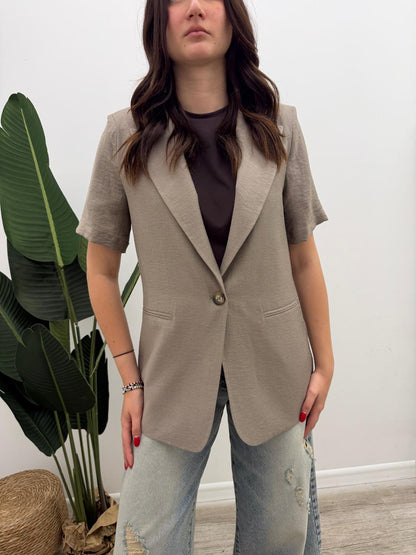 Haveone - Blazer Manica Corta