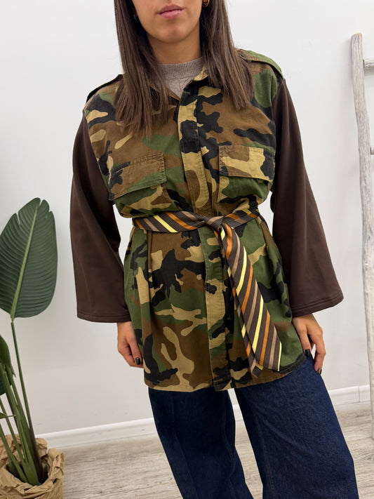 Susy Mix - Camicia Camo Stampa