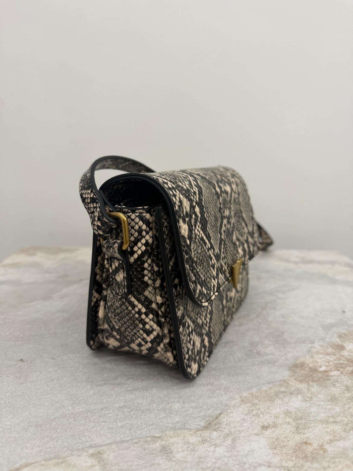 Vicolo - Borsa V-Lock Pitonata