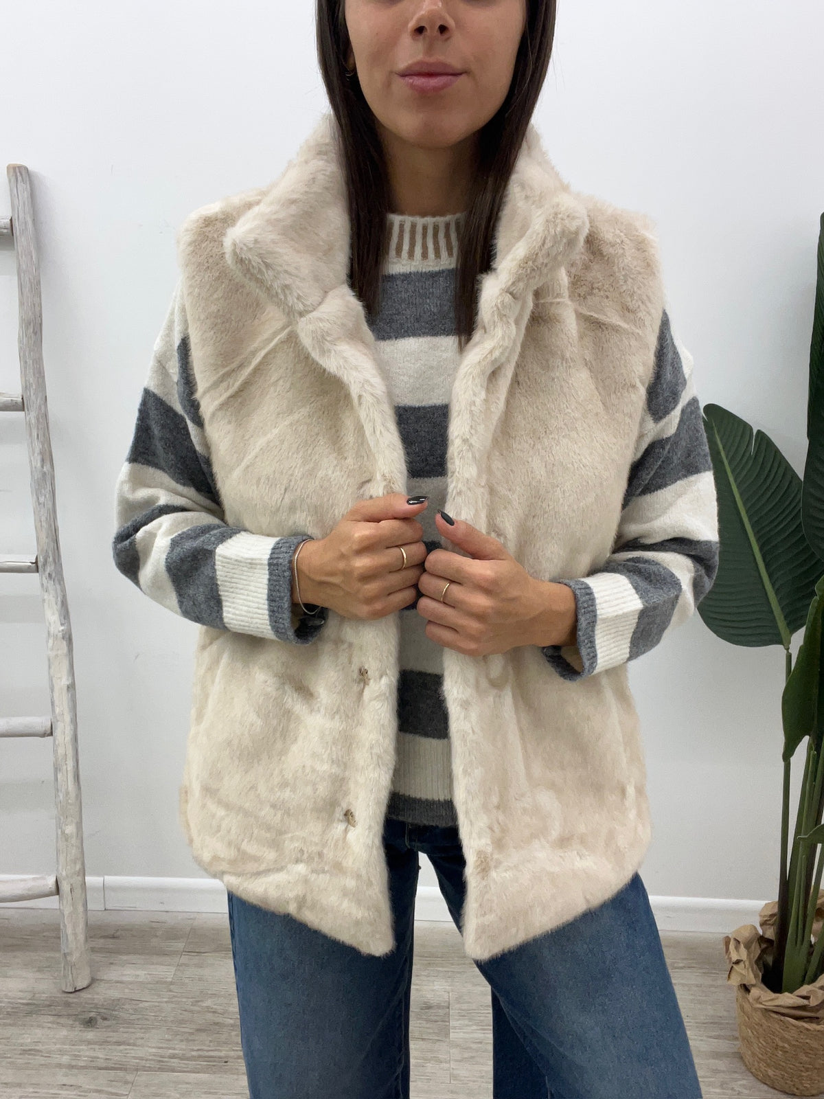 Susy Mix - Gilet Ecopelliccia
