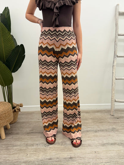 Vicolo - Pantalone Chevron
